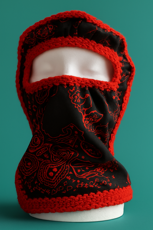 Crimson Bandana Balaclava
